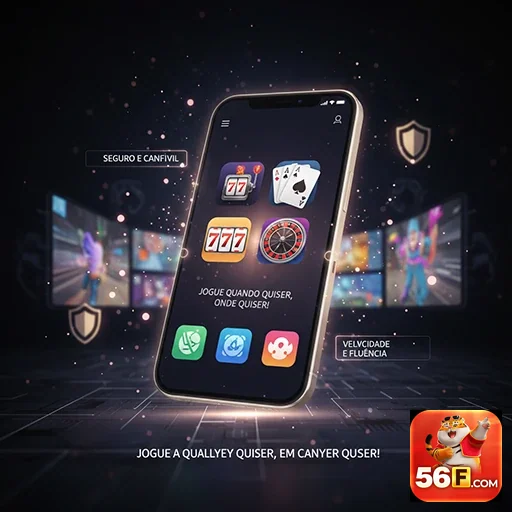 Ilustração de Explore o Cassino Online 56f com Slots e Serviços VIP